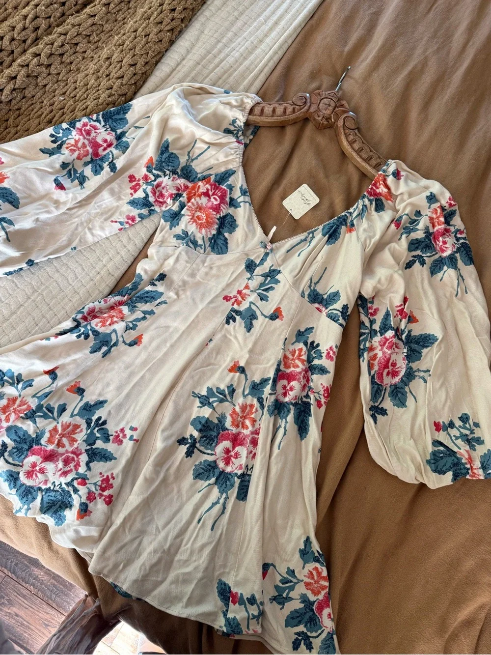 NWT Free People Francesa mini dress size medium - Picture 4 of 8